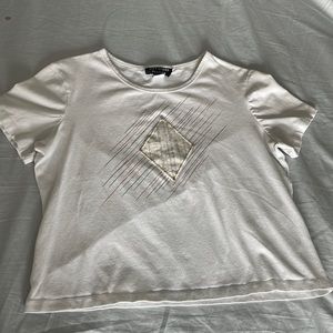 Soft Works medium white Diamond Tshirt